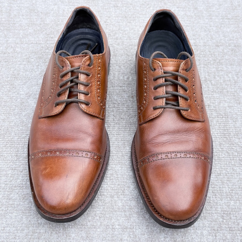 Cole Haan Grand OS Derby Watson Cap Toe Oxford Dress Shoes C26146 Mens 8M